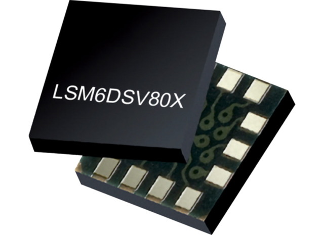 ST新品LSM6DSV80XTR-6軸IMU（慣性測量單元），高達(dá)80G值加速度計(jì)