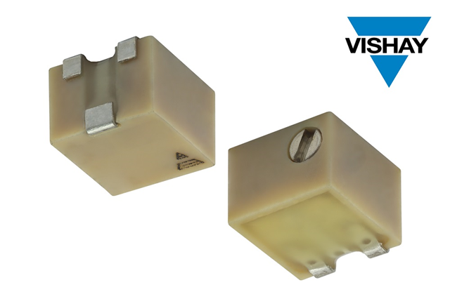 Vishay推出工業(yè)級多匝SMD金屬陶瓷微調電位器---TSM41